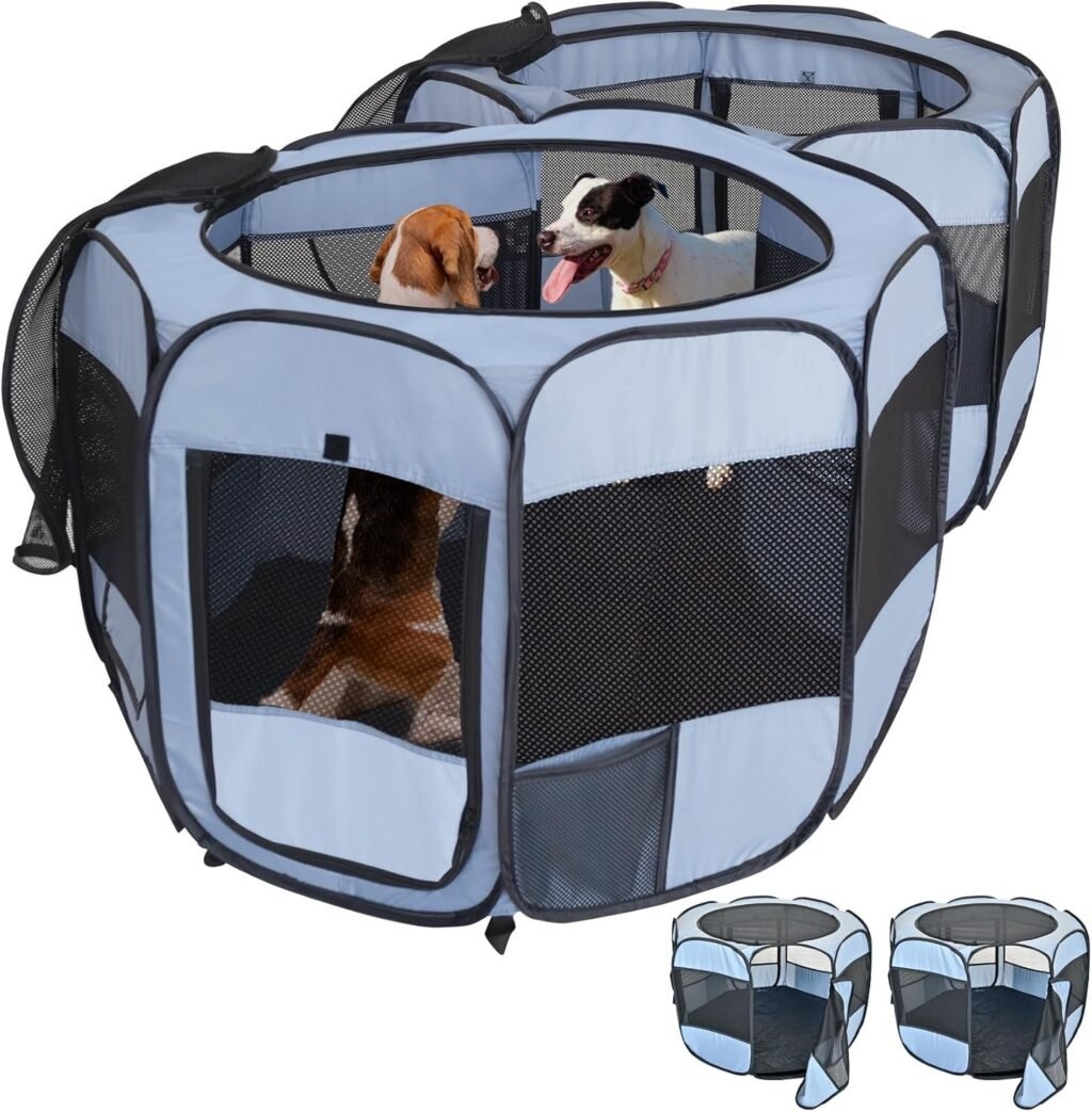 2-in-1 Cat & Dog Playpen